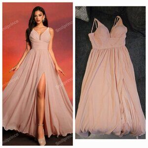 Smilprince Formal Baby Pink Formal Dress
